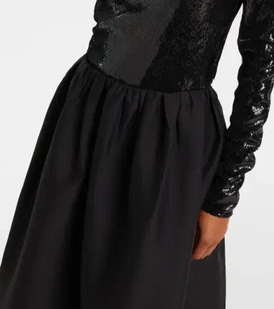 TOTEME Gathered wool and silk midi skirt | Thumbnail 5 TOTEME Gathered wool and silk midi skirt | Thumbnail 5