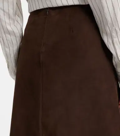 Toteme Suede miniskirt | Thumbnail 3