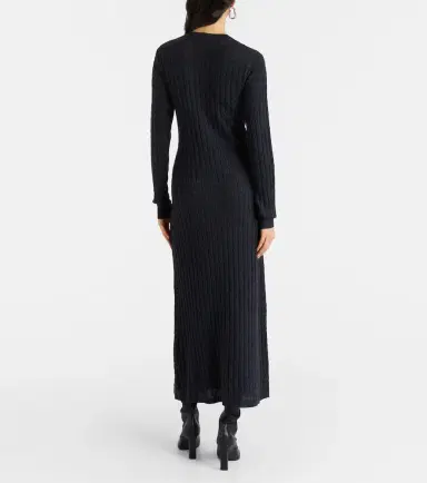 Toteme Cable-knit wool maxi dress | Thumbnail 4 Toteme Cable-knit wool maxi dress | Thumbnail 4