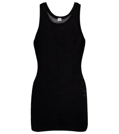 Toteme Curved ribbed-knit tank top | Thumbnail 1
