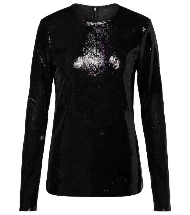 Toteme Sequined jersey top