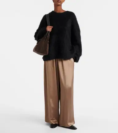 Toteme Satin wide-leg pants | Thumbnail 2