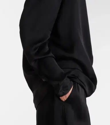 Toteme Turtleneck satin top | Thumbnail 2