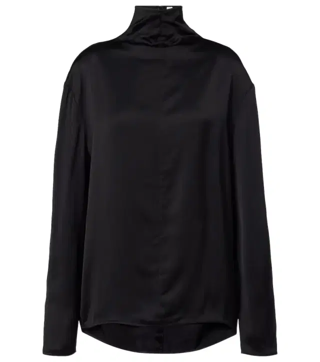 Toteme Turtleneck satin top