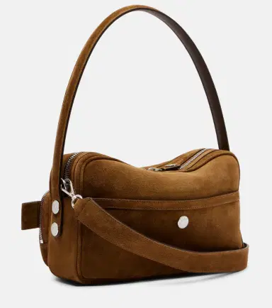 Acne Studios Camero Party suede shoulder bag | Thumbnail 3 Acne Studios Camero Party suede shoulder bag | Thumbnail 3
