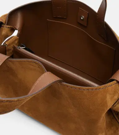 Acne Studios Musubi suede tote bag | Thumbnail 2
