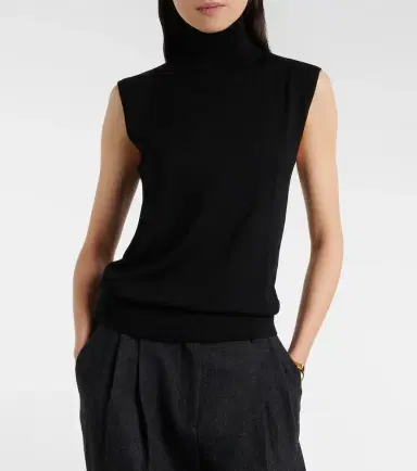 TOTEME Wool and silk sweater vest | Thumbnail 5