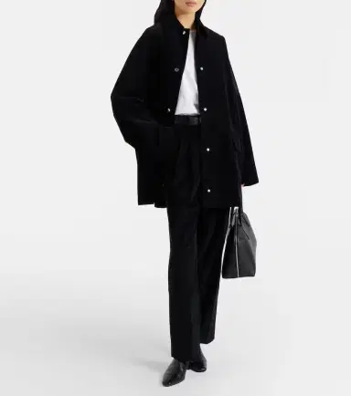 Toteme Deep Pleat cotton corduroy wide-leg pants | Thumbnail 4 Toteme Deep Pleat cotton corduroy wide-leg pants | Thumbnail 4