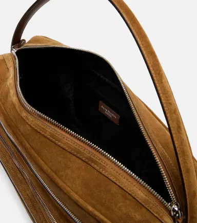 Acne Studios Camero Camera Large suede shoulder bag | Thumbnail 3 Acne Studios Camero Camera Large suede shoulder bag | Thumbnail 3