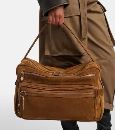 Acne Studios Camero Camera Large suede shoulder bag | Thumbnail 6 Acne Studios Camero Camera Large suede shoulder bag | Thumbnail 6