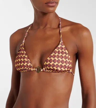 Bananhot Berry printed bikini top | Thumbnail 2
