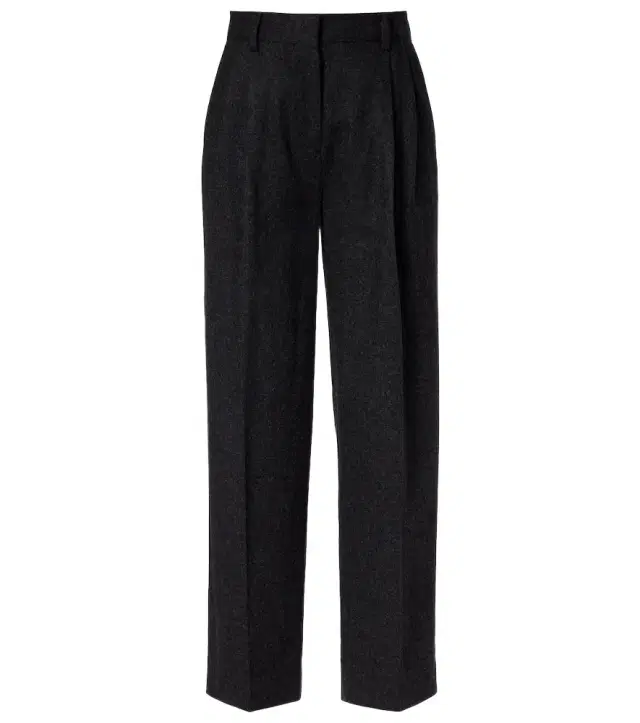 Toteme Wool-blend flannel straight pants