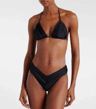Bananhot Jasmin draped bikini top | Thumbnail 3