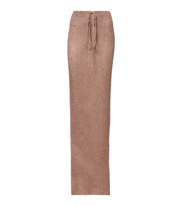 Bananhot Alma sequined maxi skirt
