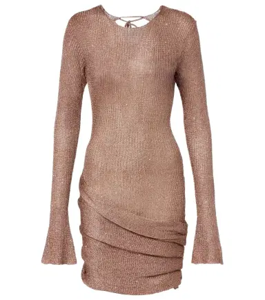 Bananhot Jones sequined draped minidress | Thumbnail 1