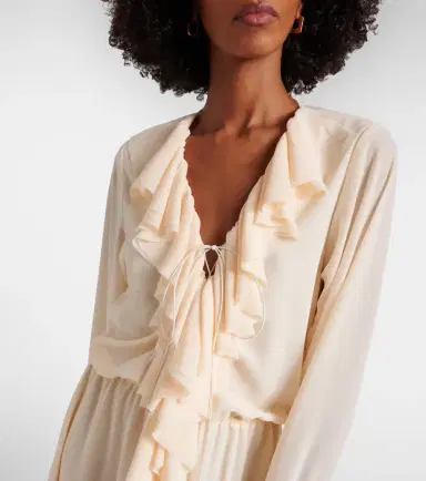 Bananhot Bellen ruffled maxi dress | Thumbnail 7