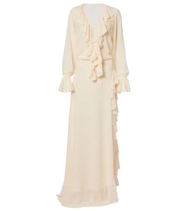 Bananhot Bellen ruffled maxi dress