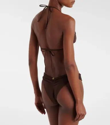 Bananhot Jasmin ruched bikini bottoms | Thumbnail 4