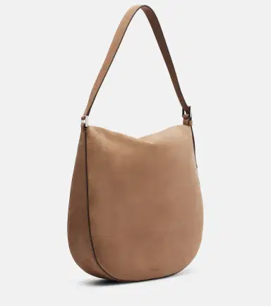 Savette Tondo Large suede shoulder bag | Thumbnail 2