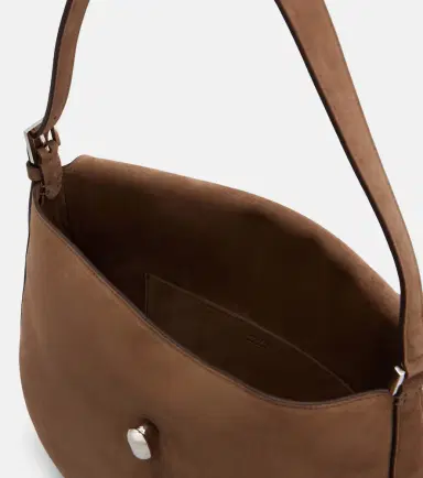 Savette Tondo Large suede shoulder bag | Thumbnail 3