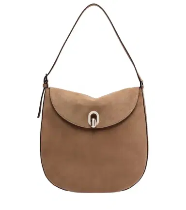 Savette Tondo Large suede shoulder bag | Thumbnail 1