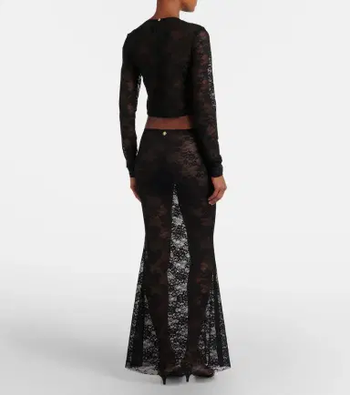 Bananhot Rona lace midi skirt | Thumbnail 3