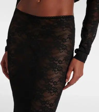Bananhot Rona lace midi skirt | Thumbnail 5