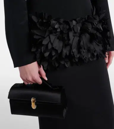 Savette Symmetry Small satin top-handle bag | Thumbnail 6 Savette Symmetry Small satin top-handle bag | Thumbnail 6