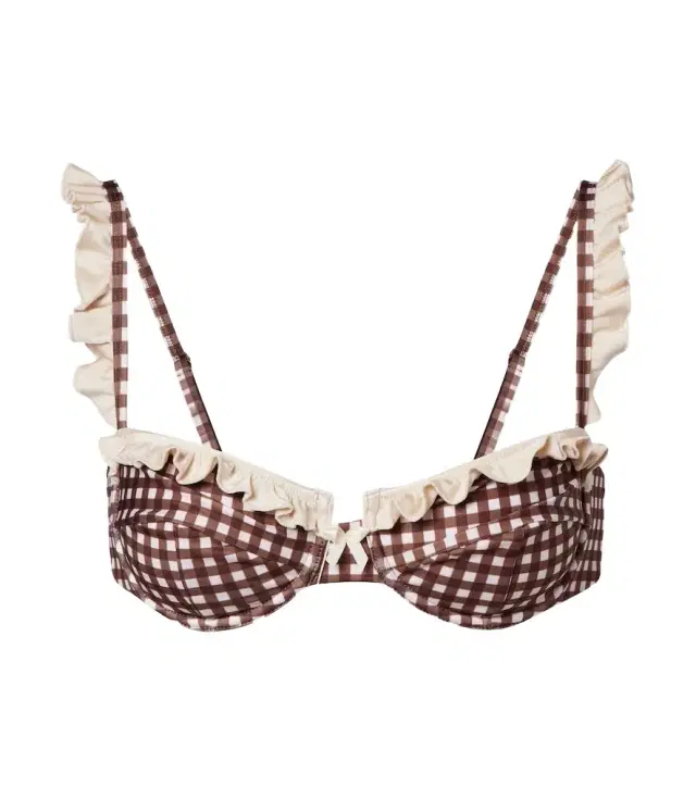 Bananhot Angela gingham bikini top