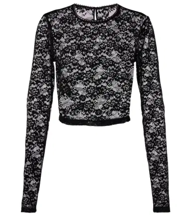 Bananhot Rona cropped lace top | Thumbnail 1