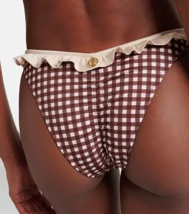 Bananhot Angela gingham bikini bottoms | Thumbnail 2