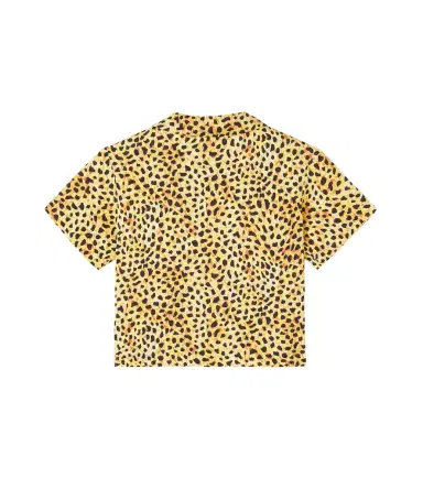 Versace Kids Leopard-print cady shirt | Thumbnail 3