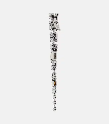 Saint Laurent Crystal-embellished clip-on earrings | Thumbnail 4