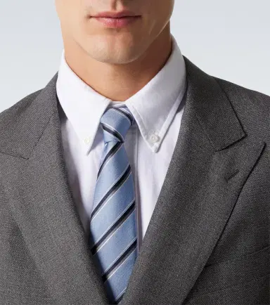 Canali Striped silk tie | Thumbnail 3