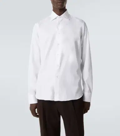 Canali Cotton poplin shirt | Thumbnail 3 Canali Cotton poplin shirt | Thumbnail 3