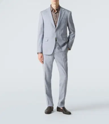 Canali Linen and wool suit | Thumbnail 4 Canali Linen and wool suit | Thumbnail 4