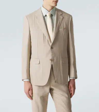 Canali Linen and wool suit | Thumbnail 5 Canali Linen and wool suit | Thumbnail 5