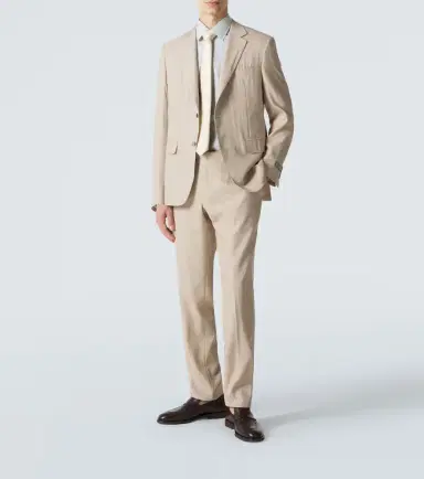 Canali Linen and wool suit | Thumbnail 8 Canali Linen and wool suit | Thumbnail 8