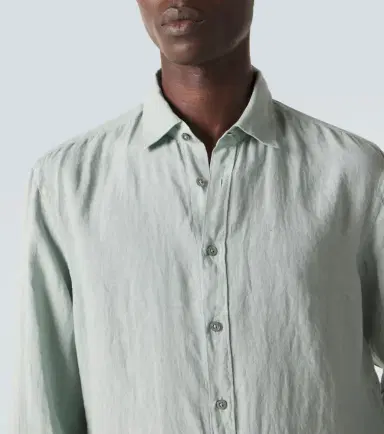 Canali Linen shirt | Thumbnail 4 Canali Linen shirt | Thumbnail 4