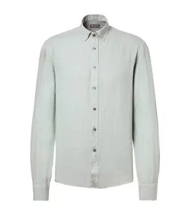 Canali Linen shirt | Thumbnail 1 Canali Linen shirt | Thumbnail 1