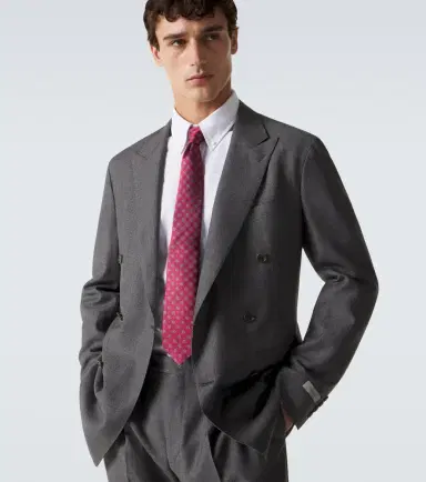 Canali Silk jacquard tie | Thumbnail 2