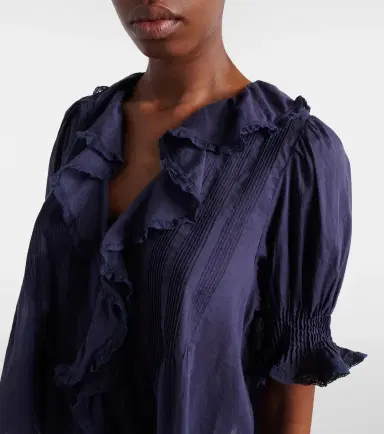 DÔEN Dôen Henri cotton voile top | Thumbnail 2