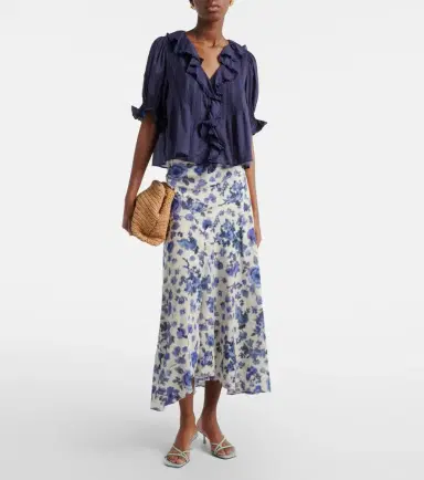 DÔEN Dôen Henri cotton voile top | Thumbnail 3