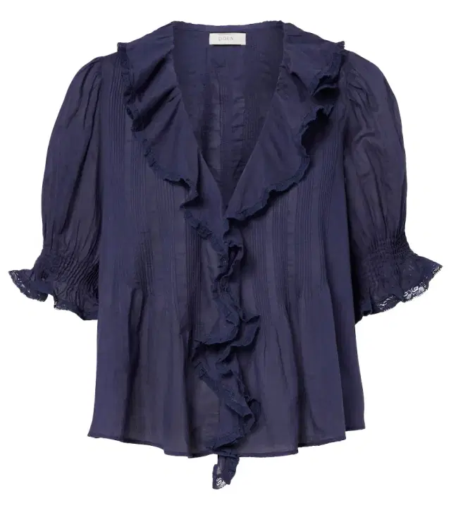 Doen Dôen Henri cotton voile top