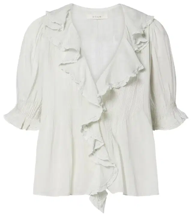 Doen Dôen Embroidered cotton shirt