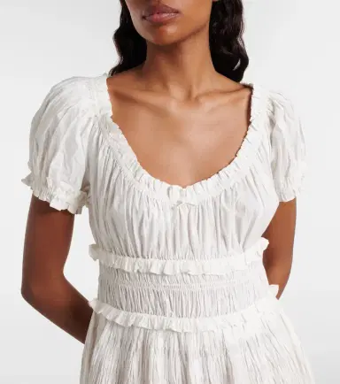 DÔEN Dôen Leanne cotton poplin midi dress | Thumbnail 2