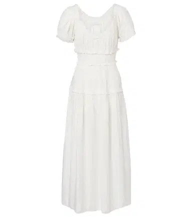 DÔEN Dôen Leanne cotton poplin midi dress | Thumbnail 1