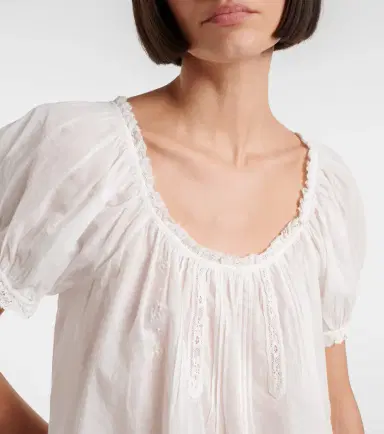 DÔEN Dôen Frederica cotton voile top | Thumbnail 2