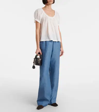 DÔEN Dôen Frederica cotton voile top | Thumbnail 5