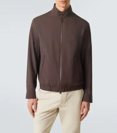 Canali Impeccabile wool blouson jacket | Thumbnail 5 Canali Impeccabile wool blouson jacket | Thumbnail 5